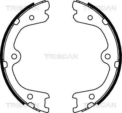 Triscan 8100 14008 - Bremžu loku kompl., Stāvbremze ps1.lv