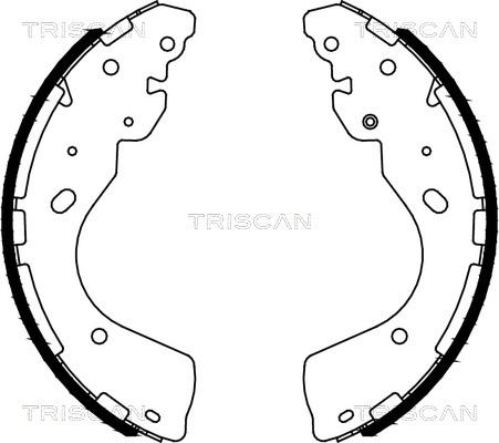 Triscan 8100 14012 - Bremžu loku komplekts ps1.lv