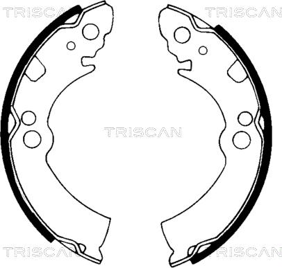 Triscan 8100 14396 - Bremžu loku komplekts ps1.lv