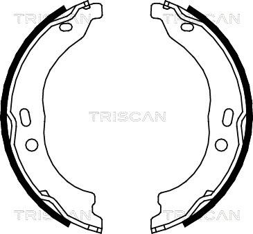 Triscan 8100 15024 - Bremžu loku kompl., Stāvbremze ps1.lv