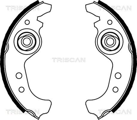 Triscan 8100 15383 - Bremžu loku komplekts ps1.lv