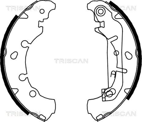 Triscan 8100 16006 - Bremžu loku komplekts ps1.lv