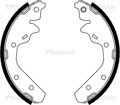 Triscan 8100 10592 - Bremžu loku komplekts ps1.lv