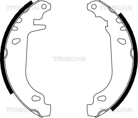 Triscan 8100 10545 - Bremžu loku komplekts ps1.lv