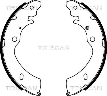 Triscan 8100 10033 - Bremžu loku komplekts ps1.lv