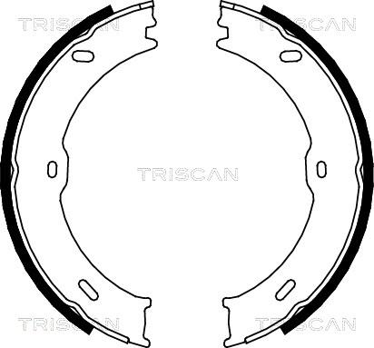 Triscan 8100 10023 - Bremžu loku komplekts ps1.lv