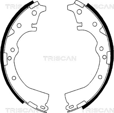 Triscan 8100 13426 - Bremžu loku komplekts ps1.lv