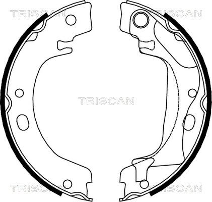 Triscan 8100 13041 - Bremžu loku kompl., Stāvbremze ps1.lv