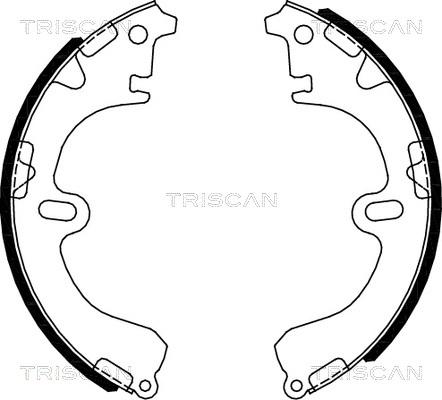 Triscan 8100 13051 - Bremžu loku komplekts ps1.lv