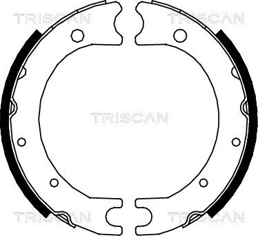 Triscan 8100 13036 - Bremžu loku kompl., Stāvbremze ps1.lv