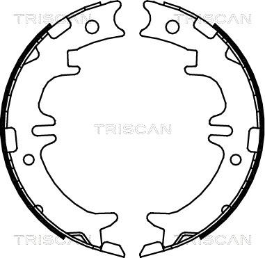 Triscan 8100 13033 - Bremžu loku kompl., Stāvbremze ps1.lv