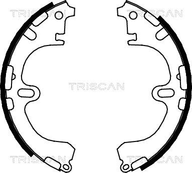 Triscan 8100 13032 - Bremžu loku komplekts ps1.lv