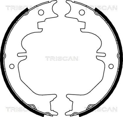 Triscan 8100 13037 - Bremžu loku kompl., Stāvbremze ps1.lv