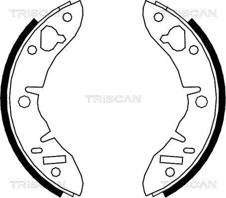 Triscan 8100 17003 - Bremžu loku komplekts ps1.lv