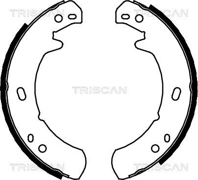 Triscan 8100 17012 - Bremžu loku kompl., Stāvbremze ps1.lv