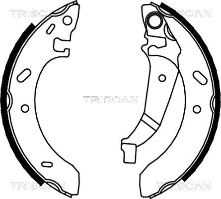 Triscan 8100 80016 - Bremžu loku komplekts ps1.lv