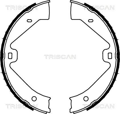 Triscan 8100 29002 - Bremžu loku kompl., Stāvbremze ps1.lv