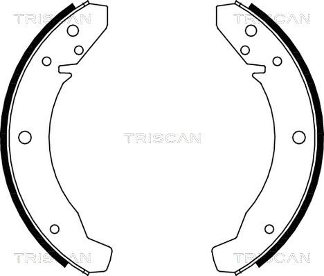 Triscan 8100 29104 - Bremžu loku komplekts ps1.lv