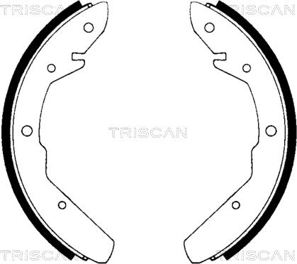 Triscan 8100 29275 - Bremžu loku komplekts ps1.lv