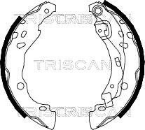 Triscan 8100 25001 - Bremžu loku komplekts ps1.lv