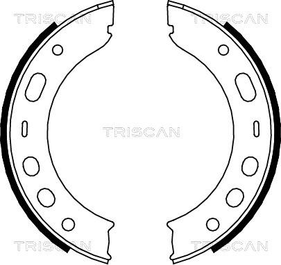 Triscan 8100 20002 - Bremžu loku kompl., Stāvbremze ps1.lv