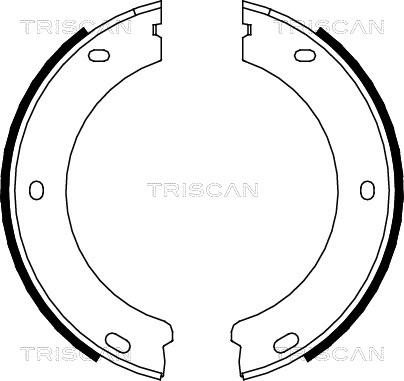 Triscan 8100 28522 - Bremžu loku kompl., Stāvbremze ps1.lv