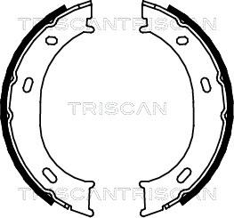 Triscan 8100 23024 - Bremžu loku kompl., Stāvbremze ps1.lv