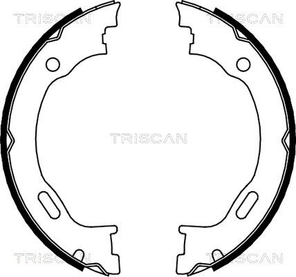 Triscan 8100 23028 - Bremžu loku kompl., Stāvbremze ps1.lv