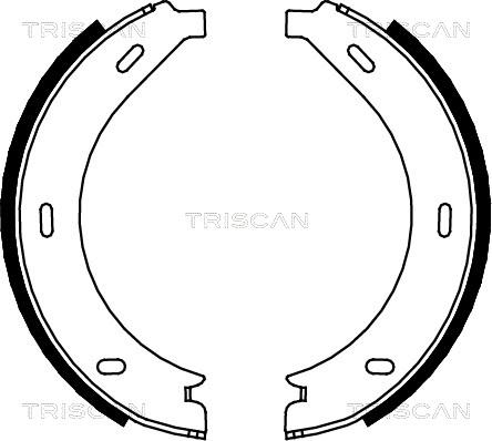 Triscan 8100 23023 - Bremžu loku kompl., Stāvbremze ps1.lv