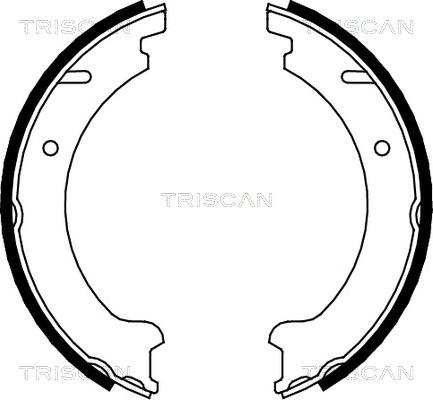 Triscan 8100 27506 - Bremžu loku kompl., Stāvbremze ps1.lv