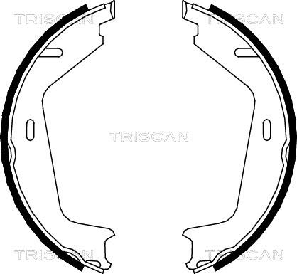 Triscan 8100 27578 - Bremžu loku kompl., Stāvbremze ps1.lv