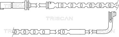 Triscan 8115 11041 - Indikators, Bremžu uzliku nodilums ps1.lv