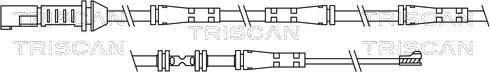 Triscan 8115 11060 - Indikators, Bremžu uzliku nodilums ps1.lv
