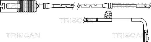 Triscan 8115 11015 - Indikators, Bremžu uzliku nodilums ps1.lv