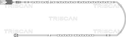 Triscan 8115 11024 - Indikators, Bremžu uzliku nodilums ps1.lv