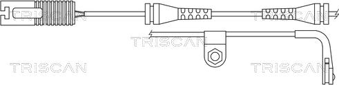 Triscan 8115 11022 - Indikators, Bremžu uzliku nodilums ps1.lv