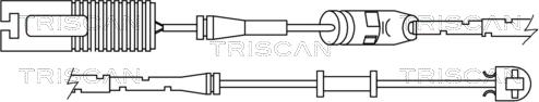 Triscan 8115 17005 - Indikators, Bremžu uzliku nodilums ps1.lv