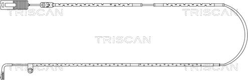 Triscan 8115 17010 - Indikators, Bremžu uzliku nodilums ps1.lv