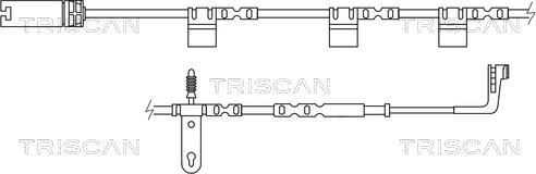 Triscan 8115 17013 - Indikators, Bremžu uzliku nodilums ps1.lv