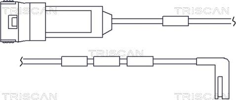 Triscan 8115 24006 - Indikators, Bremžu uzliku nodilums ps1.lv