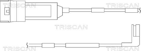 Triscan 8115 24002 - Indikators, Bremžu uzliku nodilums ps1.lv