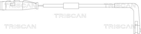 Triscan 8115 24020 - Indikators, Bremžu uzliku nodilums ps1.lv