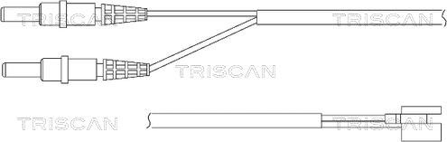 Triscan 8115 28001 - Indikators, Bremžu uzliku nodilums ps1.lv