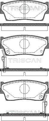 Triscan 8110 69980 - Bremžu uzliku kompl., Disku bremzes ps1.lv