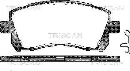 DJ Parts BP1038 - Bremžu uzliku kompl., Disku bremzes ps1.lv