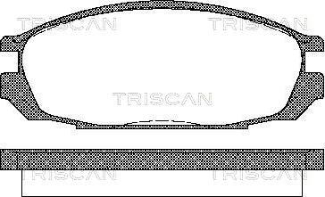 Triscan 8110 14010 - Bremžu uzliku kompl., Disku bremzes ps1.lv