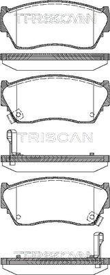 Triscan 8110 14029 - Bremžu uzliku kompl., Disku bremzes ps1.lv