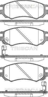 Unipart GBP901 - Bremžu uzliku kompl., Disku bremzes ps1.lv