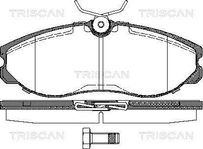 Sangsin Brake SP1887 - Bremžu uzliku kompl., Disku bremzes ps1.lv