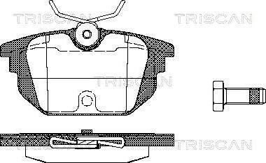 Triscan 8110 15008 - Bremžu uzliku kompl., Disku bremzes ps1.lv